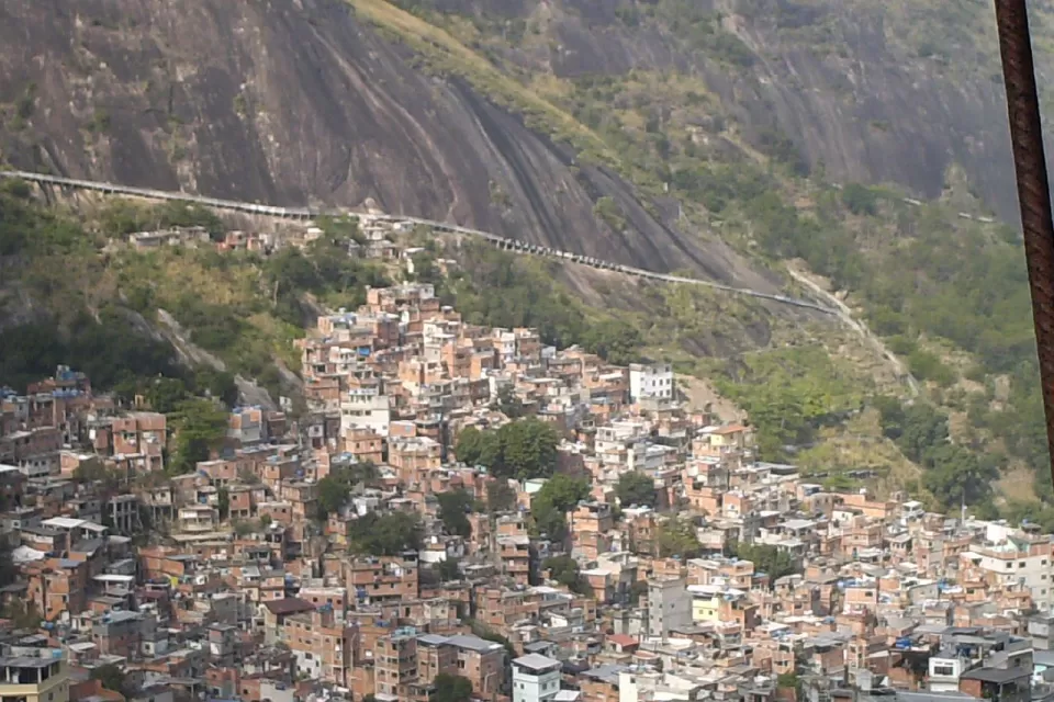 Favela in Rio de Janeiro, Brazil